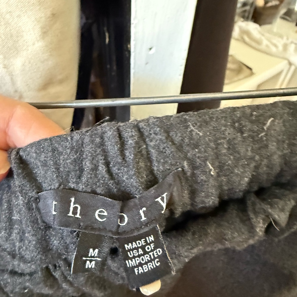Theory Charcoal Trousers